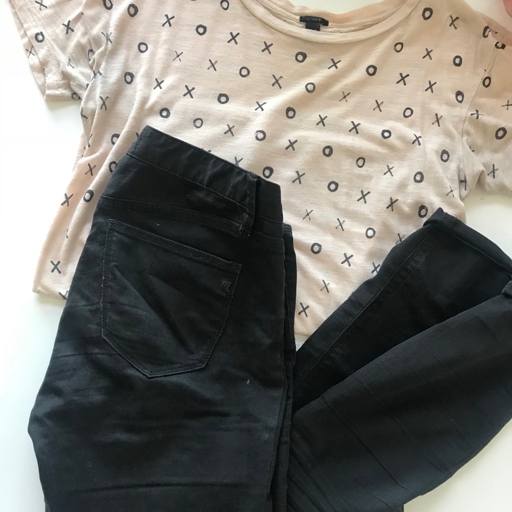 Madewell Charcoal Skinny Jeans